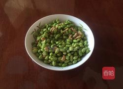 海米毛豆汇的做法图解6