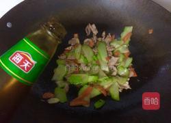 佛水瓜炒肉片的做法图解9