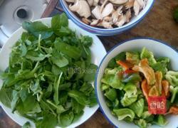 香菇抄彩椒的做法图解3