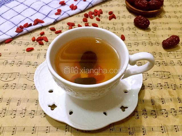 红枣枸杞茶