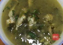 小黄花鱼咸菜汤的做法图解4