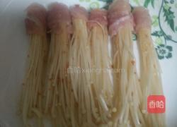 肉卷金针菇的做法图解4