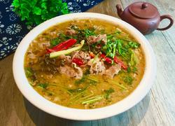 酸汤金针汆肥羊