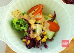 紫甘蓝沙拉的做法图解3