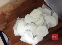 白萝卜炒肉的做法图解3