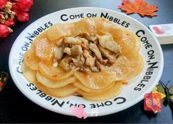 白萝卜炒肉的做法图解12