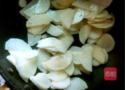 白萝卜炒肉的做法图解7