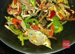 香辣梭子蟹的做法图解9