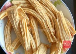 辣炒腐竹的做法图解1