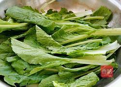 虾炒小白菜的做法图解1