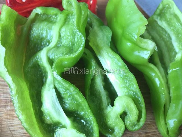 青椒太大记得要去瓤去子