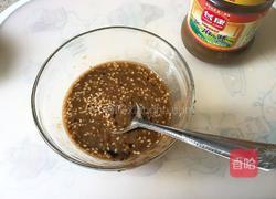 麻汁油麦菜的做法图解3