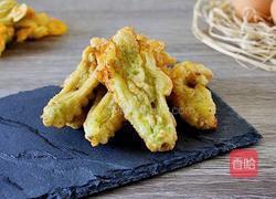油炸南瓜花的做法图解5