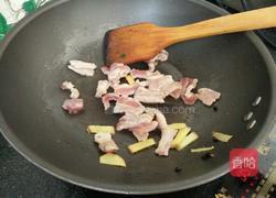 青豆苗炒肉的做法图解5