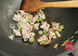 青豆苗炒肉的做法图解6