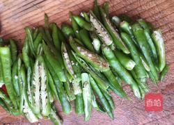 青椒肉沫的做法图解2