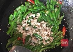 青椒肉沫的做法图解8