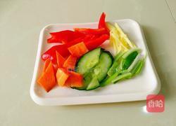 杏鲍菇炒肉的做法图解4