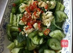 黄瓜拌油条的做法图解5