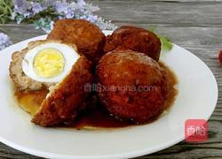 鸡蛋四喜丸子的做法图解12