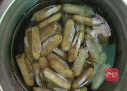 蒜香蛏子的做法图解1