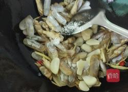 蒜香蛏子的做法图解5