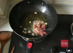 牛排炒花卷的做法图解4