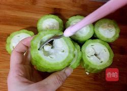 清蒸苦瓜塞肉的做法图解4