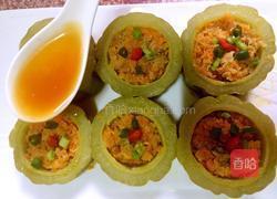 清蒸苦瓜塞肉的做法图解12