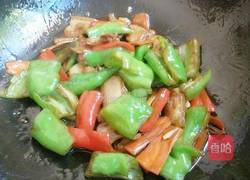 腊肉炒青椒的做法图解15