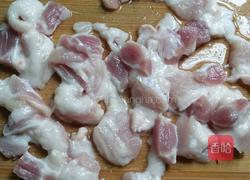 紫甘蓝炒肉的做法图解2