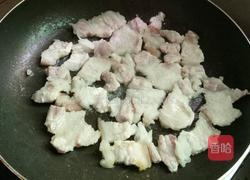 紫甘蓝炒肉的做法图解3