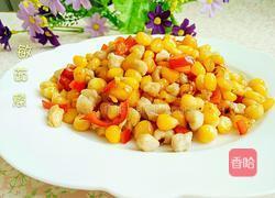 玉米肉末的做法图解10