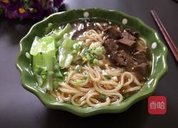 酱牛肉汤面的做法图解1