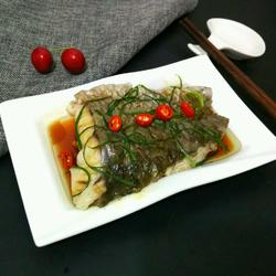 清蒸草鱼中段的做法[图]