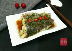 清蒸草鱼中段的做法图解7