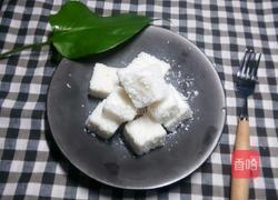 椰丝牛奶小方块的做法图解12