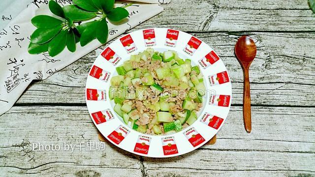 黄瓜炒肉末