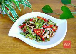 豆角炒肉丝的做法图解8