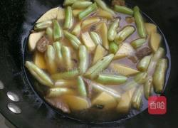 土豆烧豆角的做法图解6