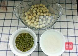 薏米莲子绿豆粥的做法图解2