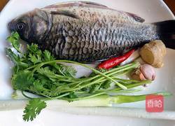 红枣冬瓜鲫鱼汤的做法图解1