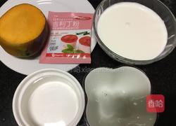 芒果牛奶布丁的做法图解1