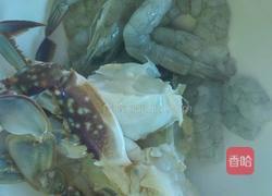 虾蟹粥的做法图解1