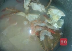 虾蟹粥的做法图解4