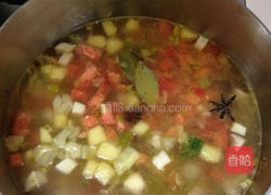 蔬菜浓汤的做法图解4