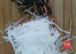 白萝卜丝蛋饼的做法图解1