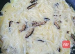 白萝卜丝蛋饼的做法图解4