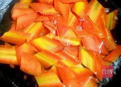 胡萝卜炒肉的做法图解4