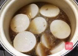 白萝卜炖肉的做法图解6